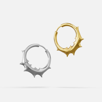 IRON CROWN EARRINGS