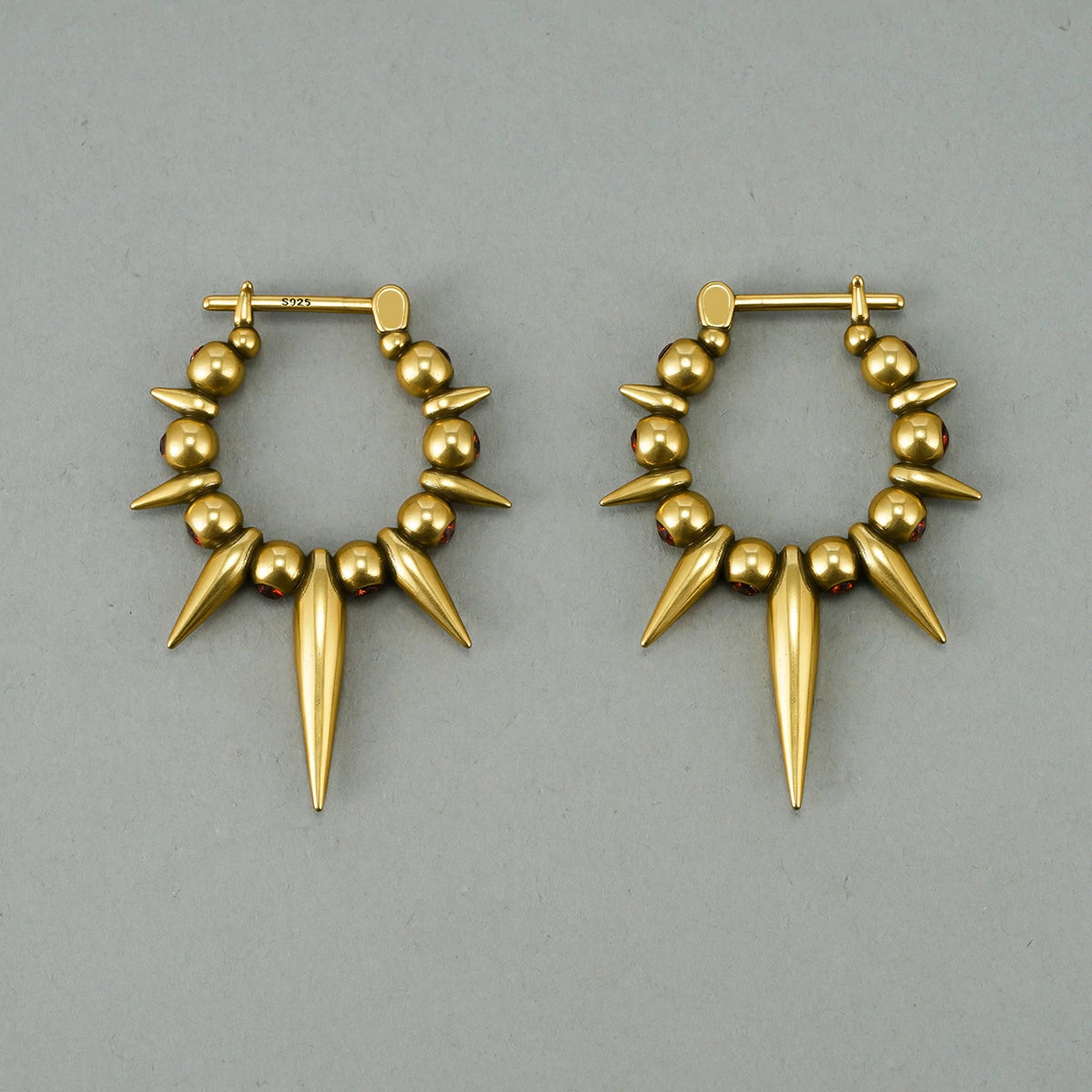 BLOODTHORN SPIKE EARRINGS