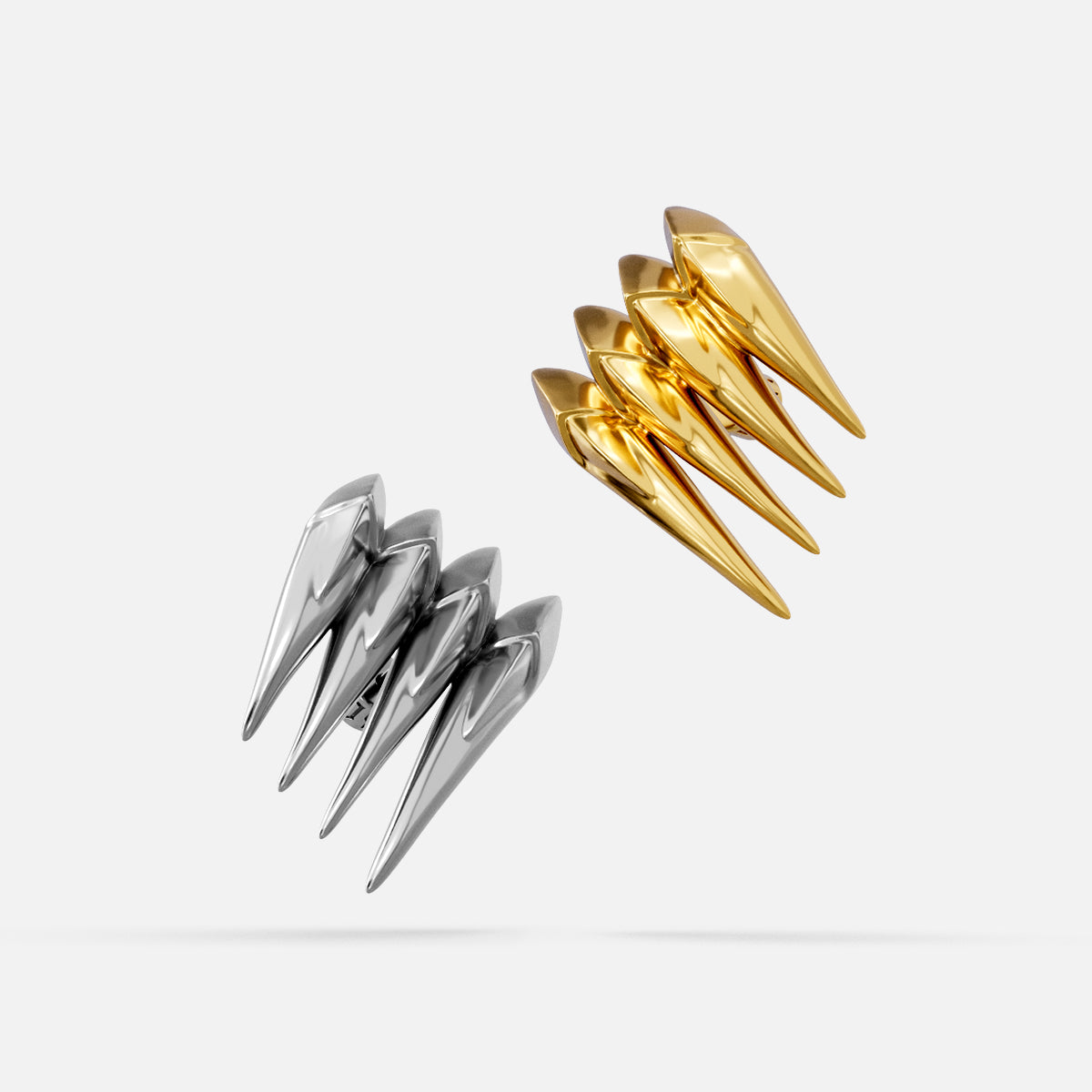 CARAPACE WING EAR STUDS