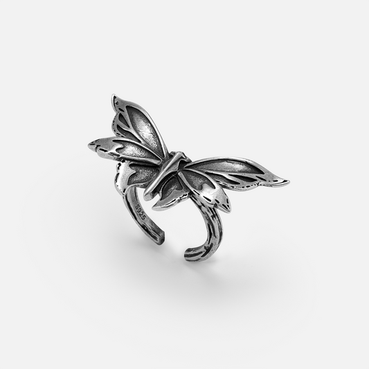 BAGUE CRÂNE MEMENTO MORI