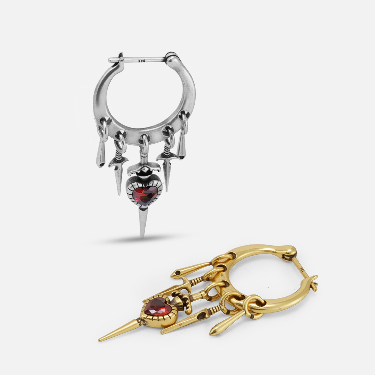 CRIMSON VOW EARRINGS