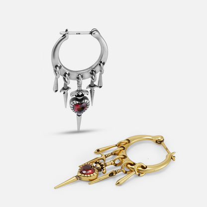 CRIMSON VOW EARRINGS