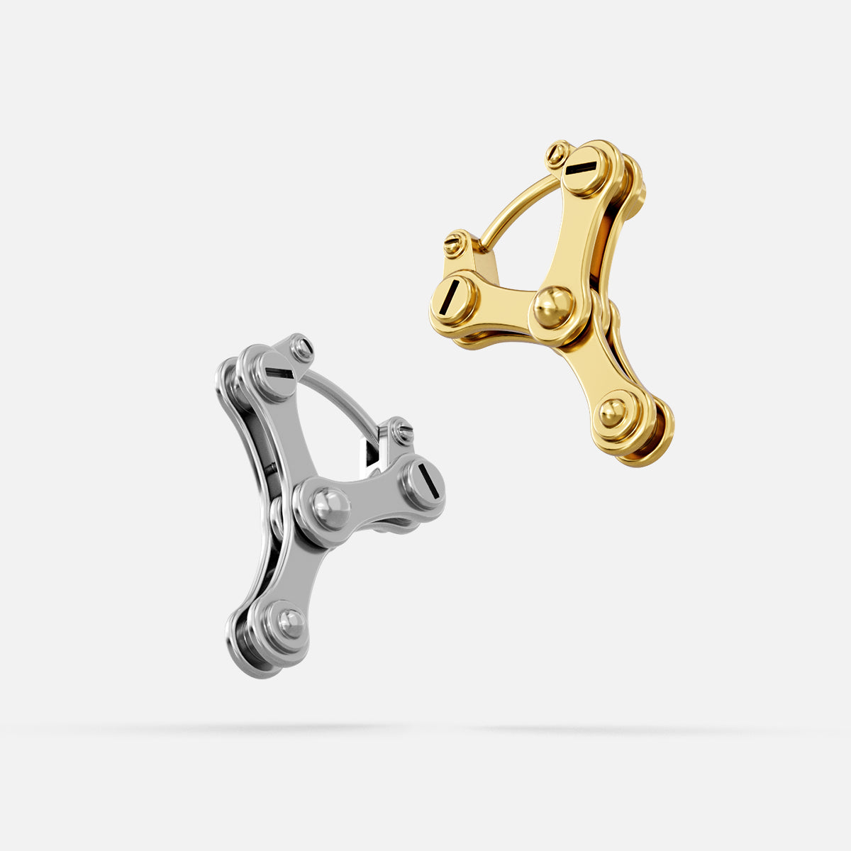 CHAINLINK MECHANIC EARRINGS