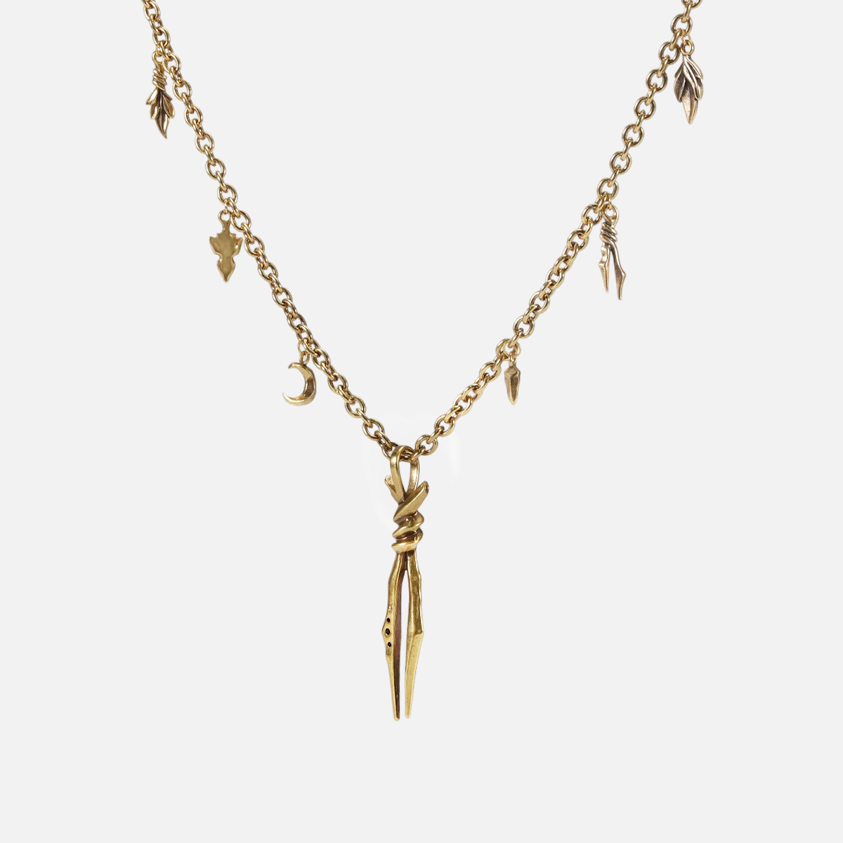 BOUND TWIN NECKLACE