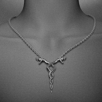 DUAL SERPENT NECKLACE