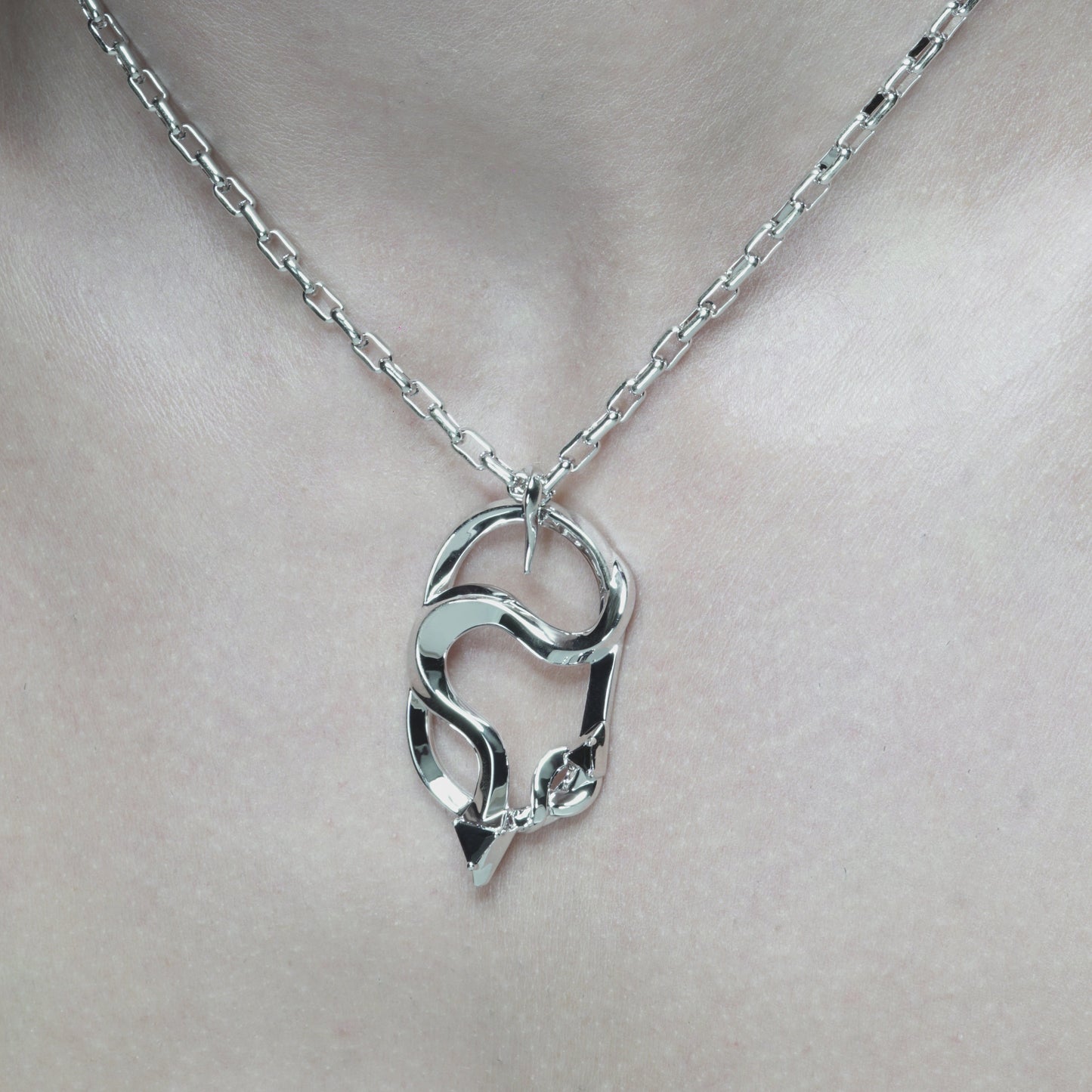 CAGED COIL PENDANT