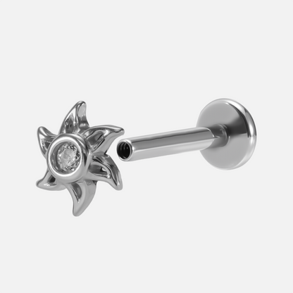SOLAR BLOOM FLAT BACK STUD