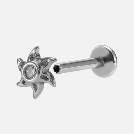 SOLAR BLOOM FLAT BACK STUD