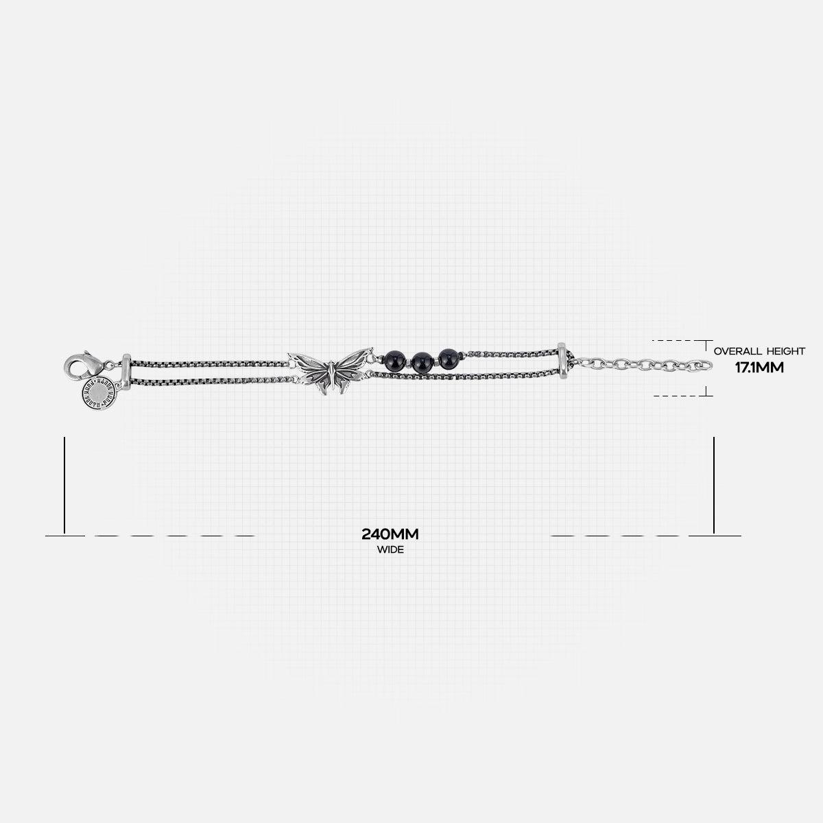 ETERNAL MOTH BRACELET