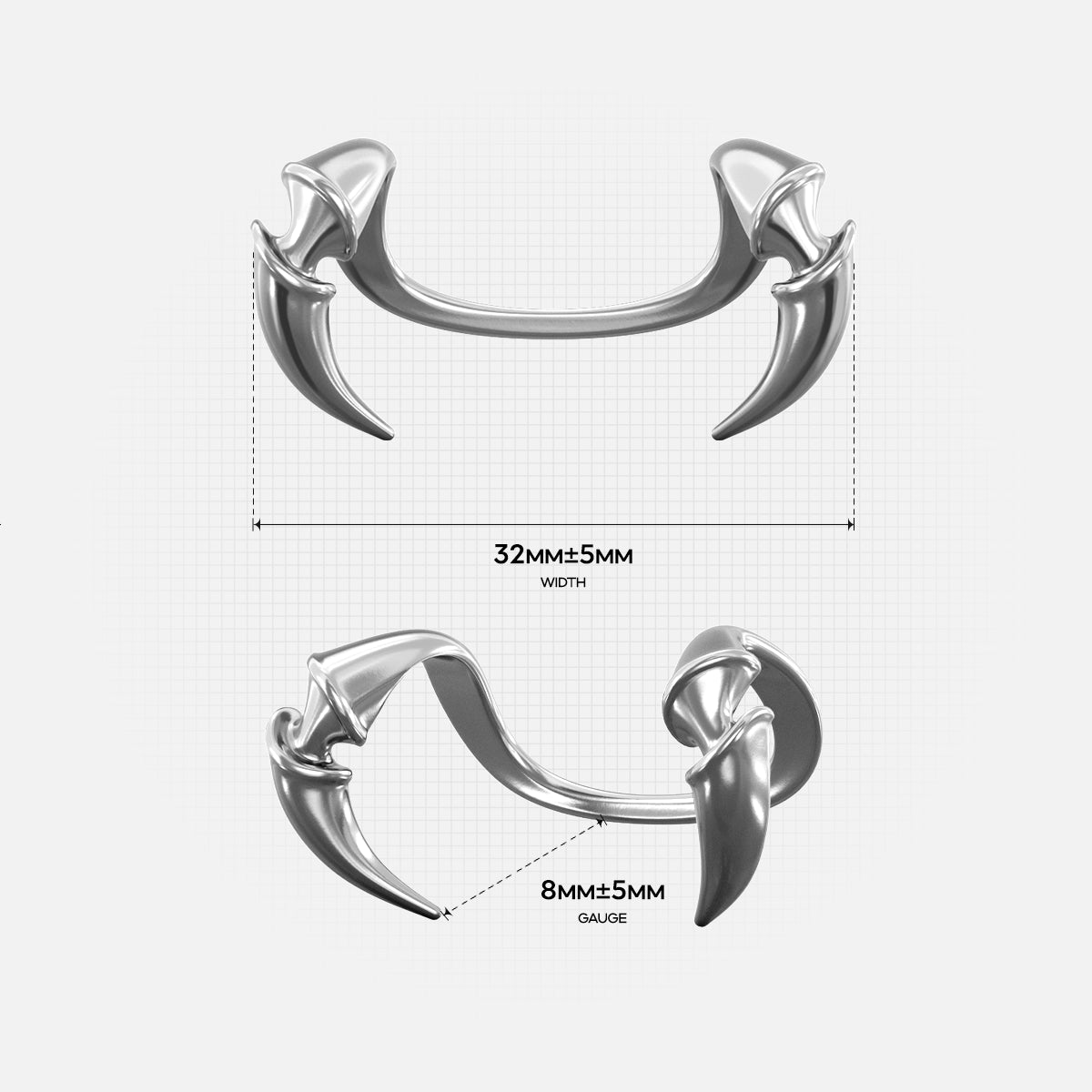 SPINE EDGE LIP CUFF