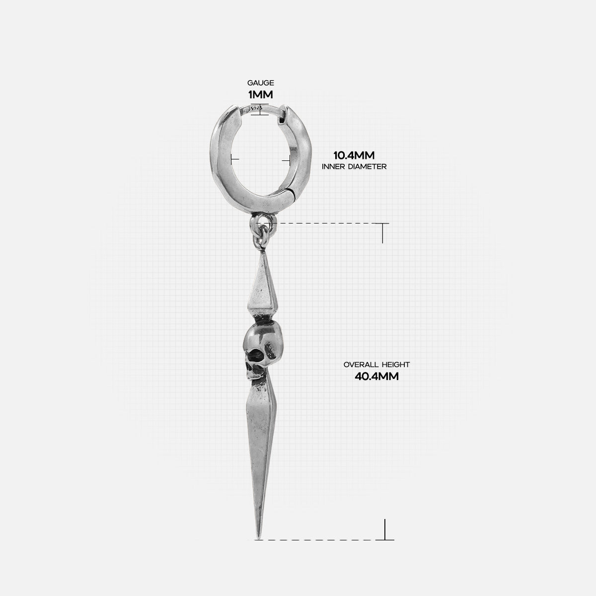 VANITAS SPIKE EARRINGS