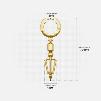 VIGIL DAGGER EARRINGS