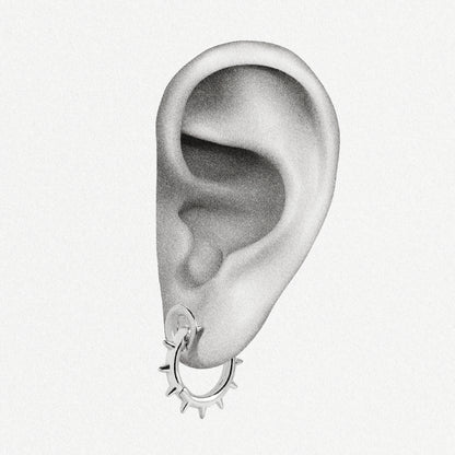 RIVET THORN EARRINGS