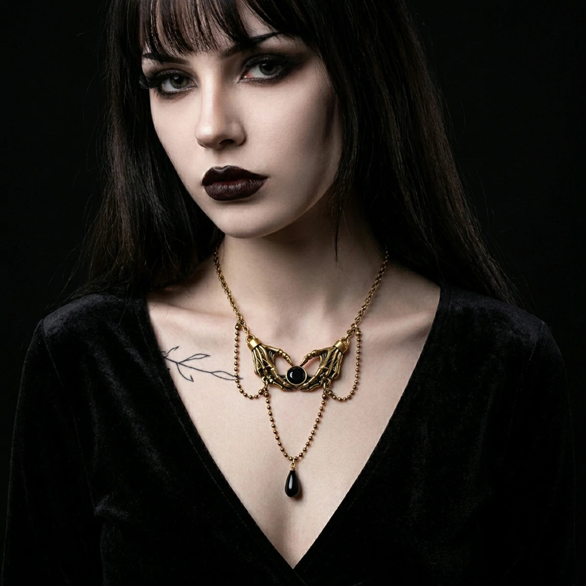 SKELETAL OATH NECKLACE