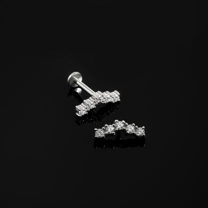 TIMELESS SPARKLE FLAT BACK STUD