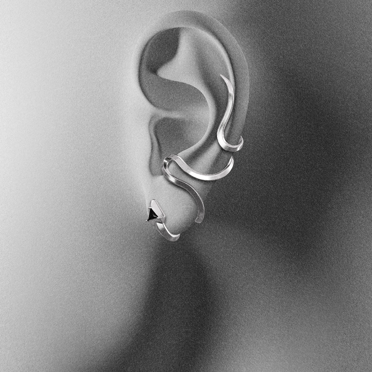 DUAL COIL EAR CUFFS