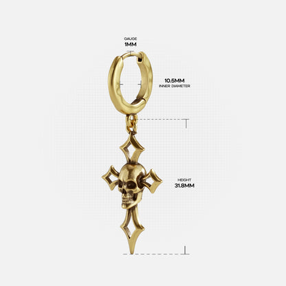MEMENTO CROSS EARRINGS