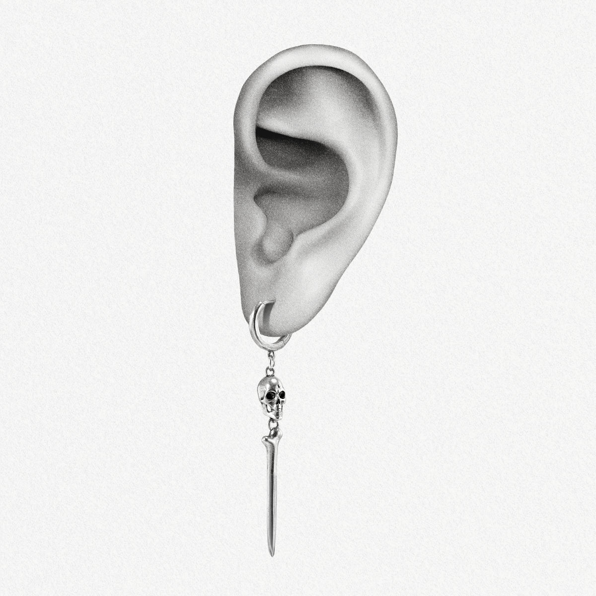 BONE SPIKE EARRINGS