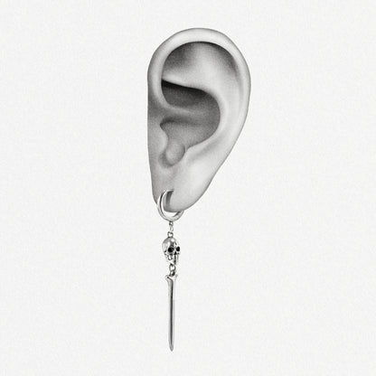 BONE SPIKE EARRINGS