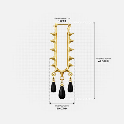THORN VEIL EARRINGS