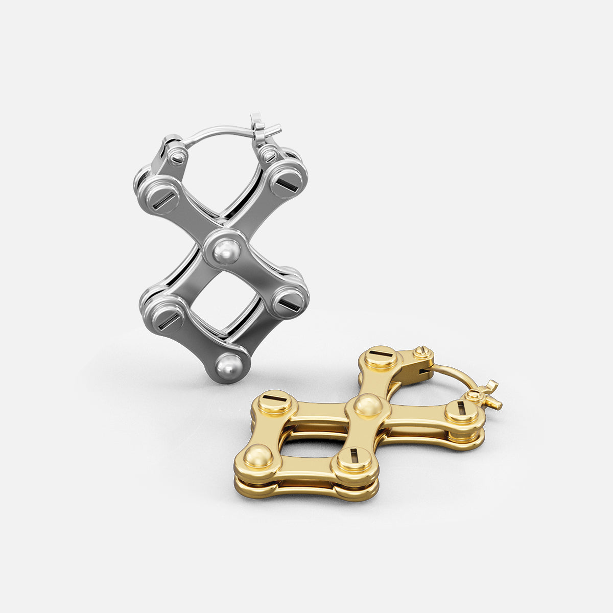 CHAINLINK X EARRINGS