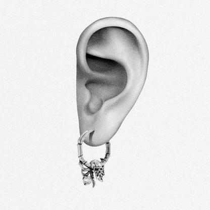 ARACHNID SKULL EARRINGS