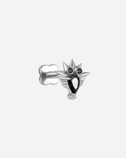 CRYSTAL OWL FLATBACK STUD