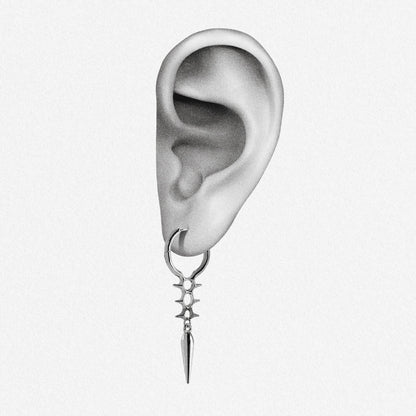 BIOMECH SPINE EARRINGS