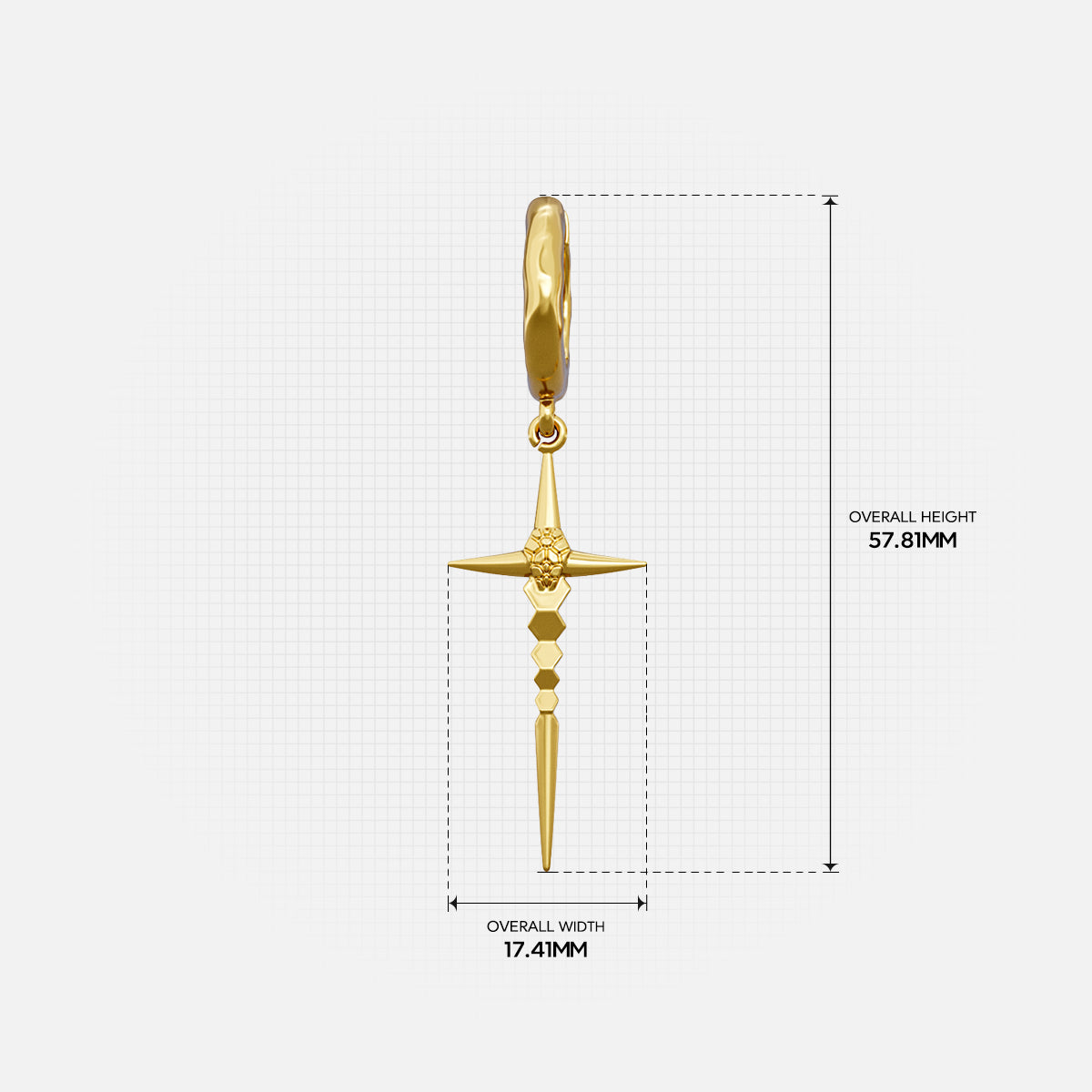 SACRED DAGGER EARRINGS