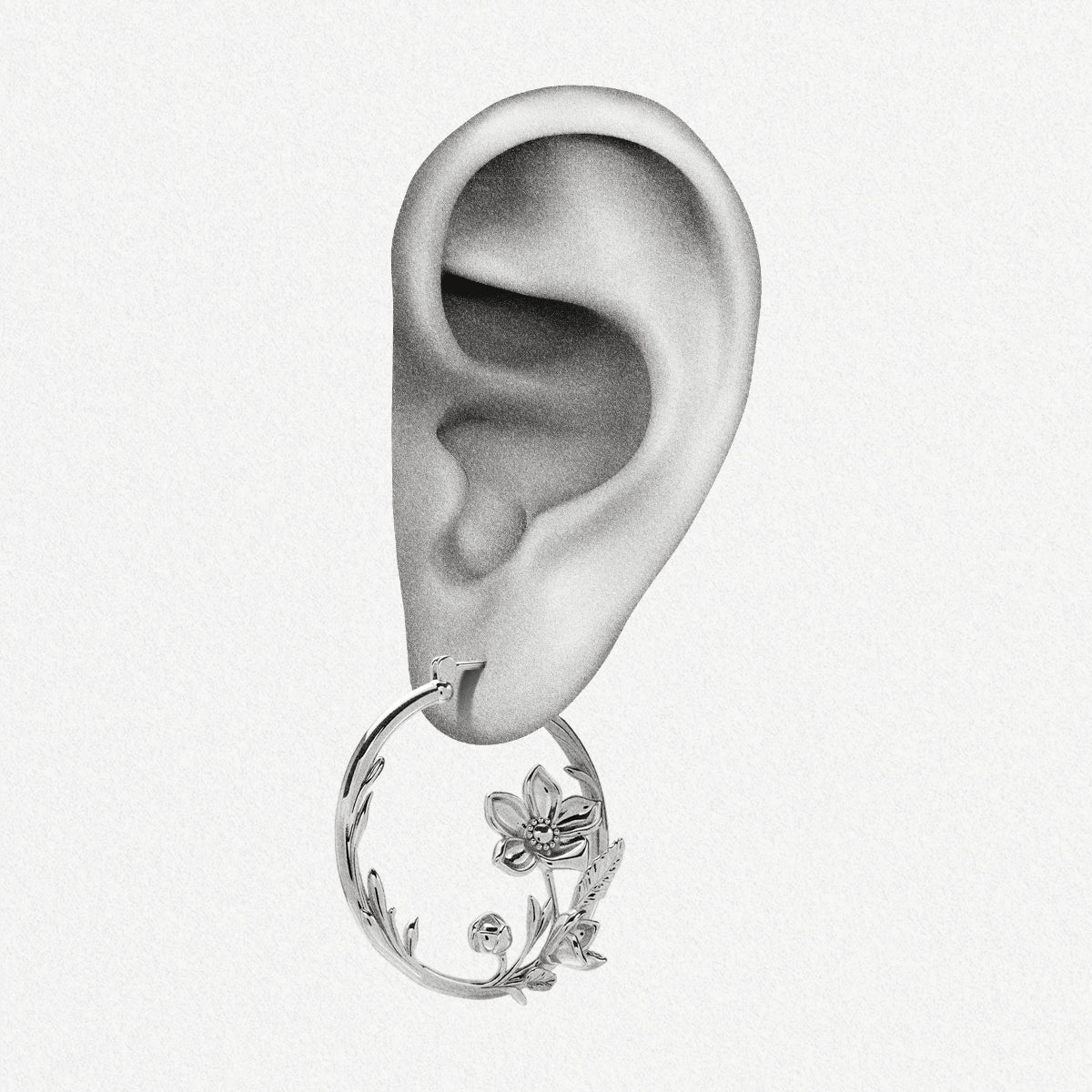 BLOSSOMING VINE EARRINGS