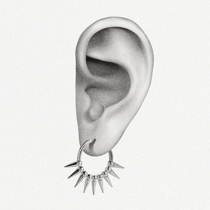 SPIKE CROWN EARRINGS