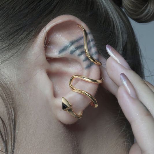 DUAL COIL EAR CUFFS