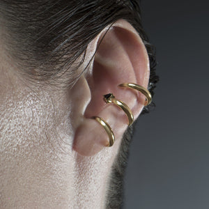 TWIN FANG EAR CUFFS