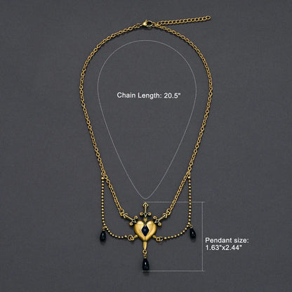 BLADEBOUND HEART NECKLACE
