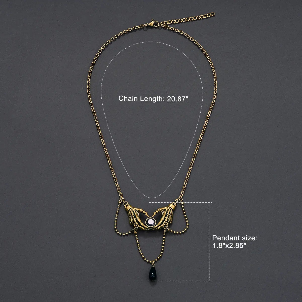SKELETAL OATH NECKLACE