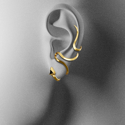 DUAL COIL EAR CUFFS