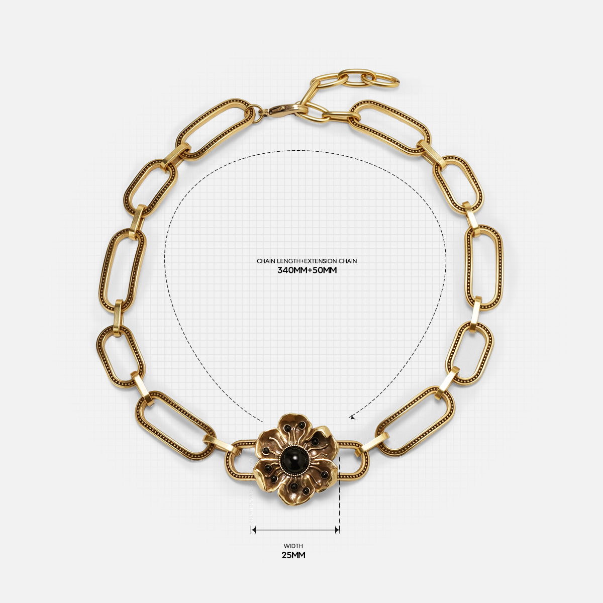 BOUND BLOOM CHOKER