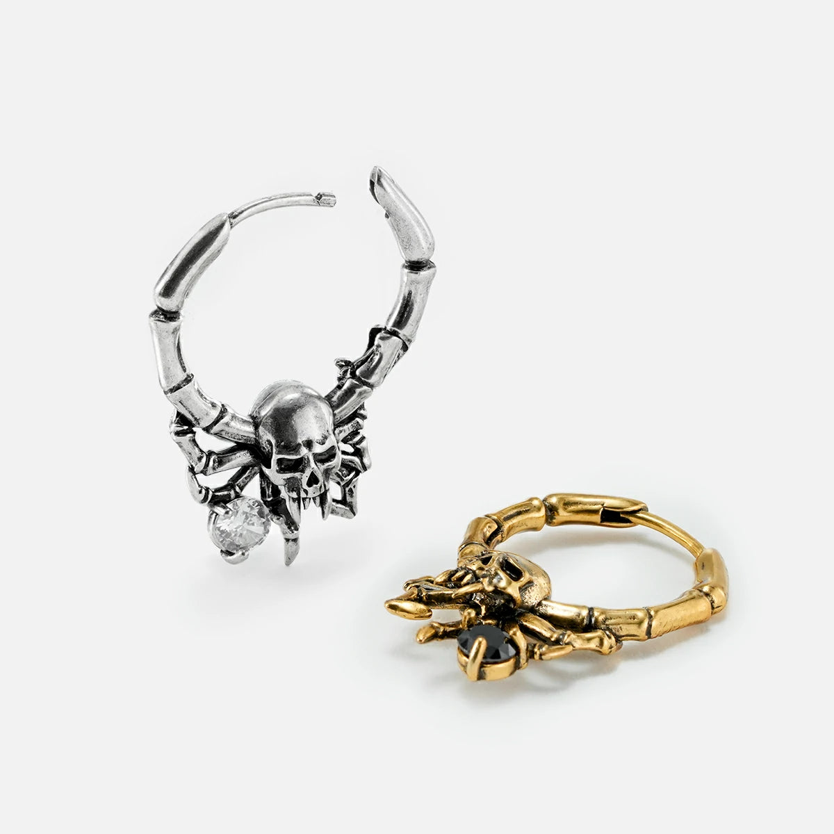 ARACHNID SKULL EARRINGS