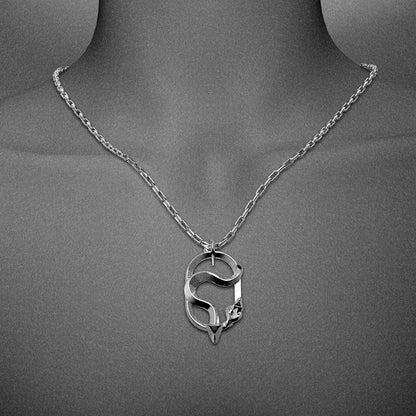 CAGED COIL PENDANT