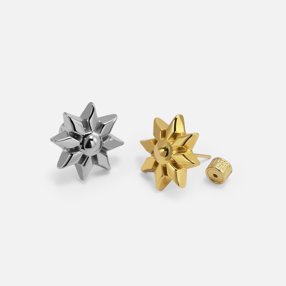 PUNK BLOOM EAR STUDS