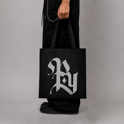 PUNKYOUTH GOTHIC MONOGRAM TOTE BAG
