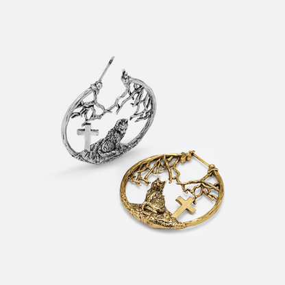 GUARDIAN WOLF EARRINGS