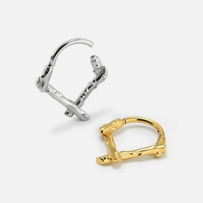 RUSTIC BRANCH SEPTUM CLICKER