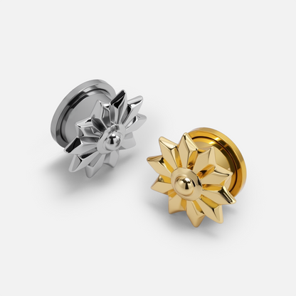 Prises bouton vintage