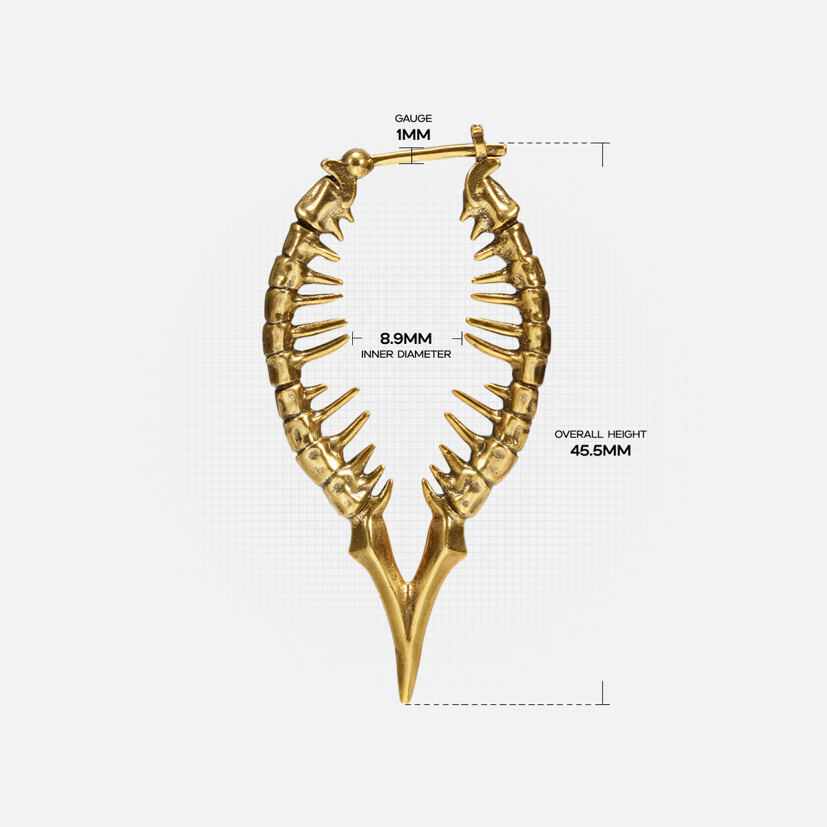 SPINAL REVERIE EARRINGS