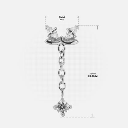 ETHEREAL ELEGANCE FLAT BACK STUD