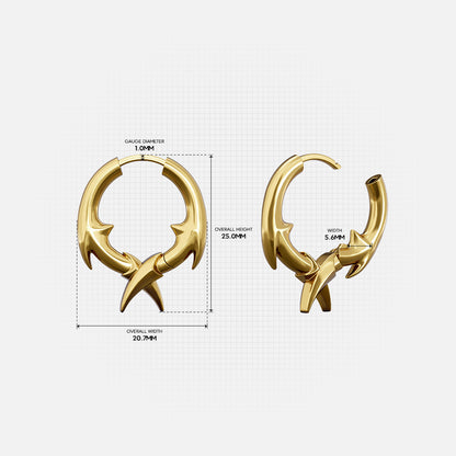 ABYSSAL FANG EARRINGS