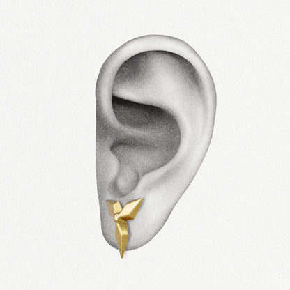 PUNK PETAL EAR STUDS