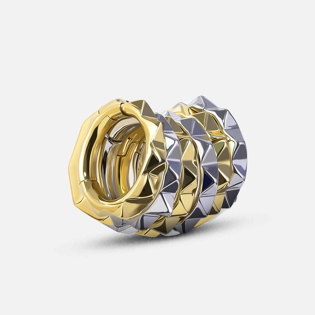 VERTEX SPIKE RING STACKS (5PCS)