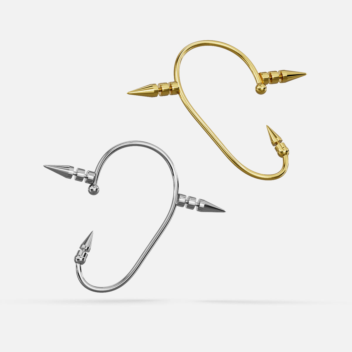 THORN CURVE EAR CUFFS